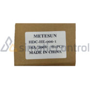 سوکت فرمان 6 پین مدل HDC-HE-006-1 برند metesun