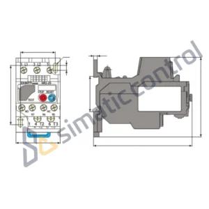 بیمتال 1 تا 1.6 آمپر زیمنس مدل 3MU7110-0FA0 